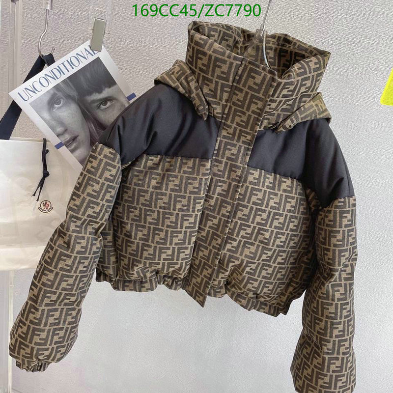 Fendi-Down jacket Women Code: ZC7790 $: 169USD