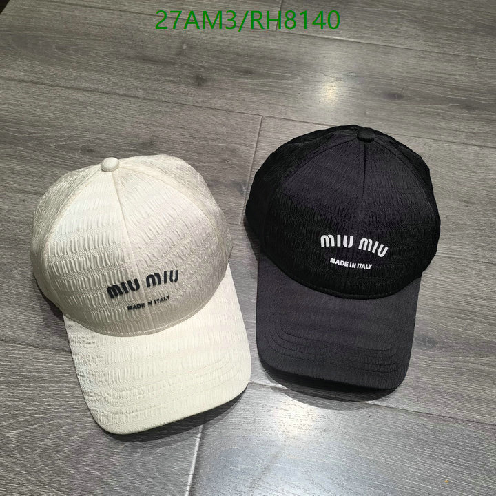 Miu Miu-Cap(Hat) Code: RH8140 $: 27USD