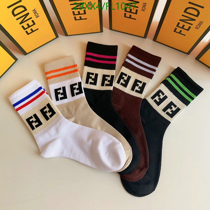 Fendi-Sock Code: FL1047 $: 29USD