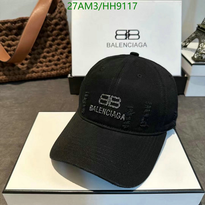 Balenciaga-Cap(Hat) Code: HH9117 $: 27USD