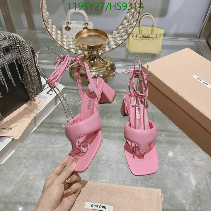 Miu Miu-Women Shoes Code: HS9314 $: 119USD