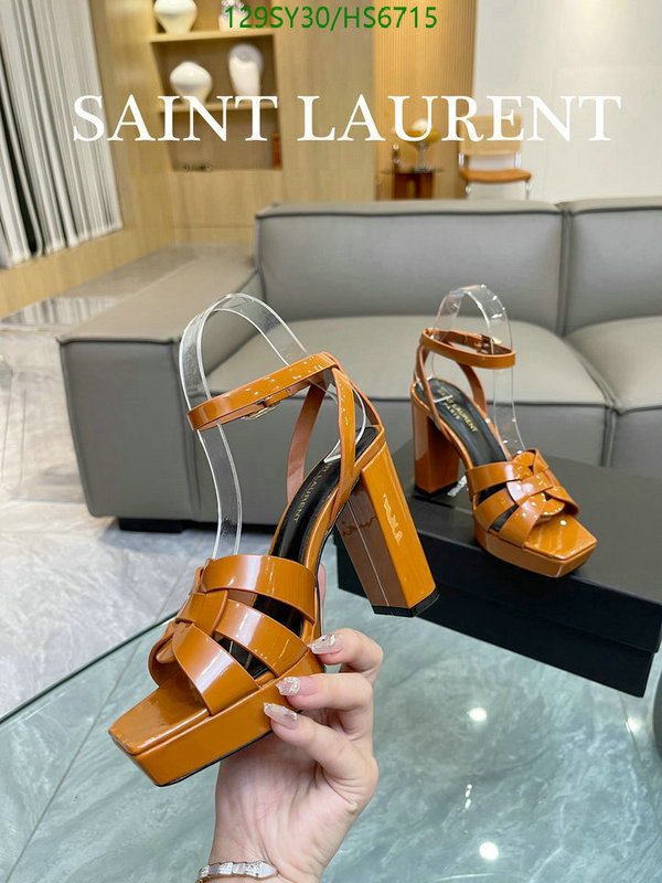 YSL-Women Shoes Code: HS6715 $: 129USD