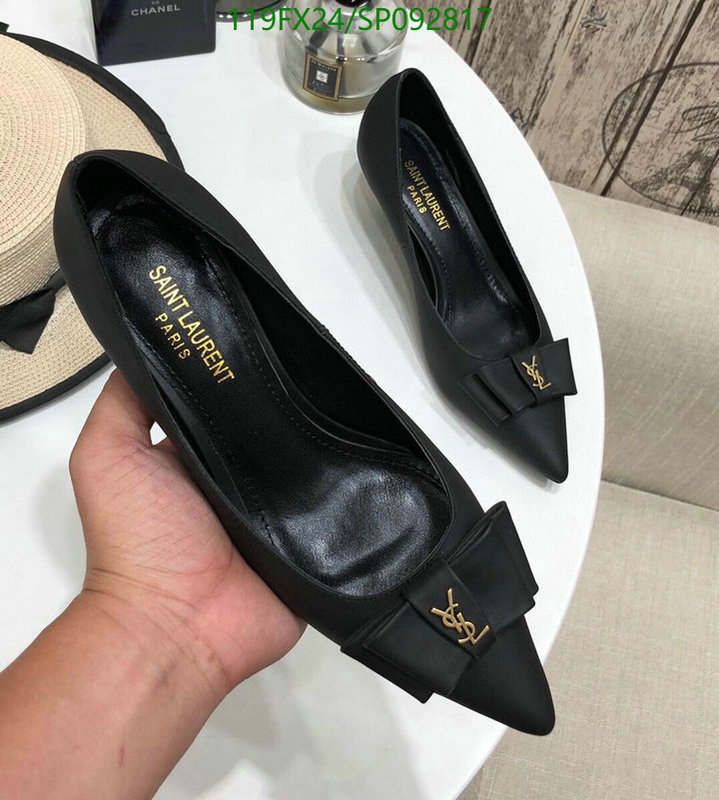 YSL-Women Shoes Code: SP092817 $: 119USD