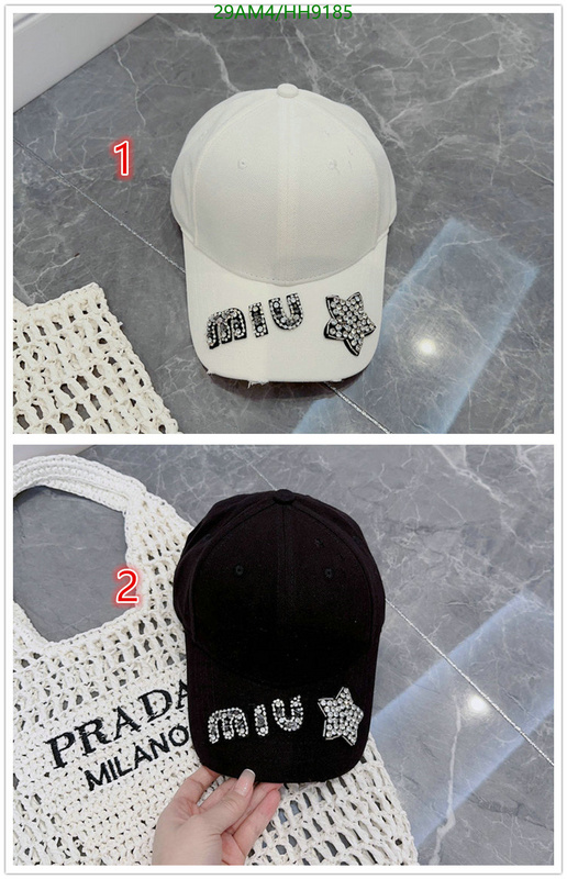 Miu Miu-Cap(Hat) Code: HH9185 $: 29USD