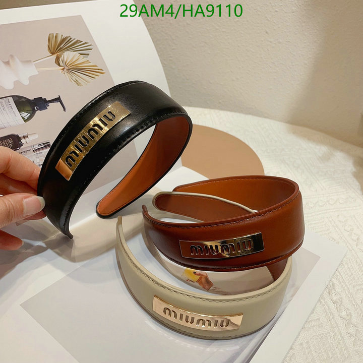 MIU MIU-Headband Code: HA9110 $: 29USD