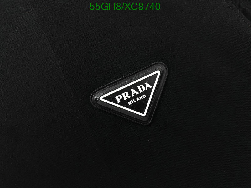 Prada-Clothing Code: XC8740 $: 55USD