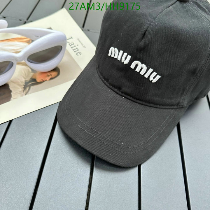 Miu Miu-Cap(Hat) Code: HH9175 $: 27USD