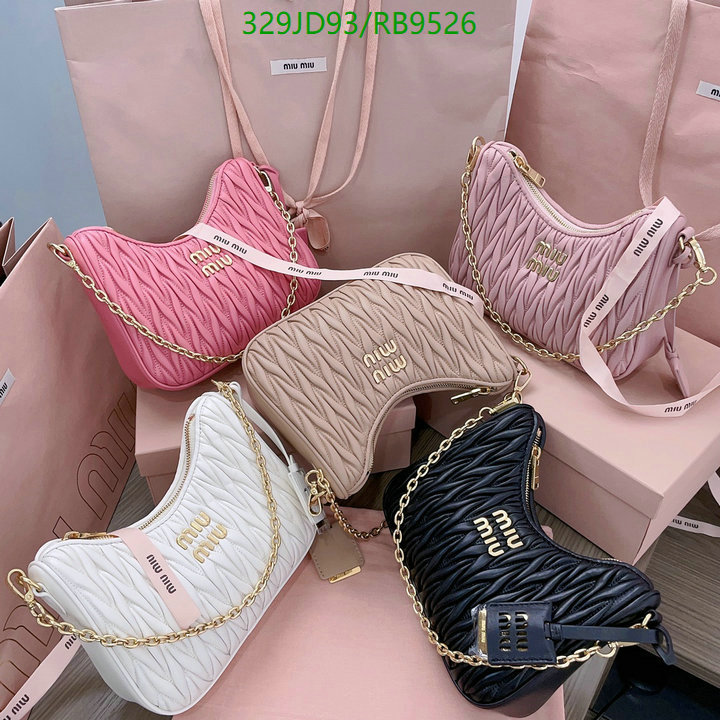 Miu Miu-Bag-Mirror Quality Code: RB9526 $: 329USD