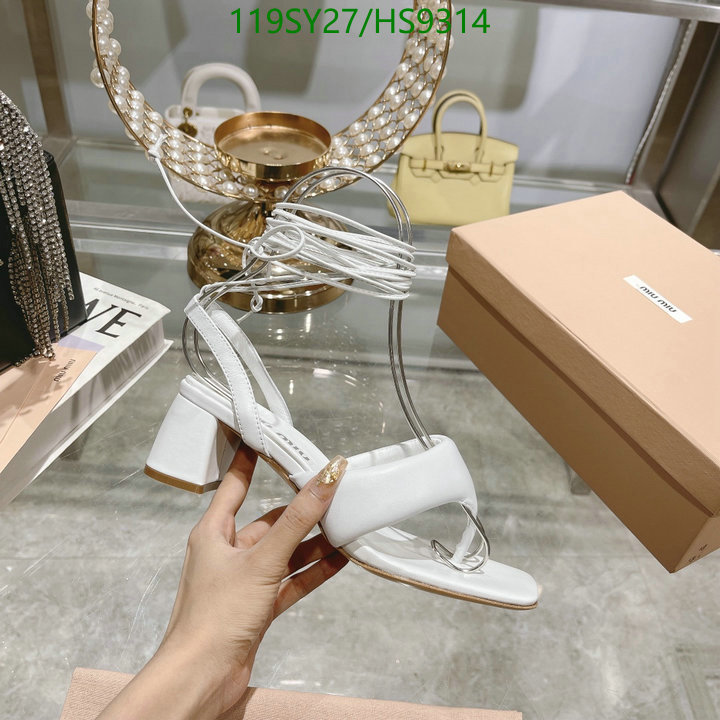 Miu Miu-Women Shoes Code: HS9314 $: 119USD