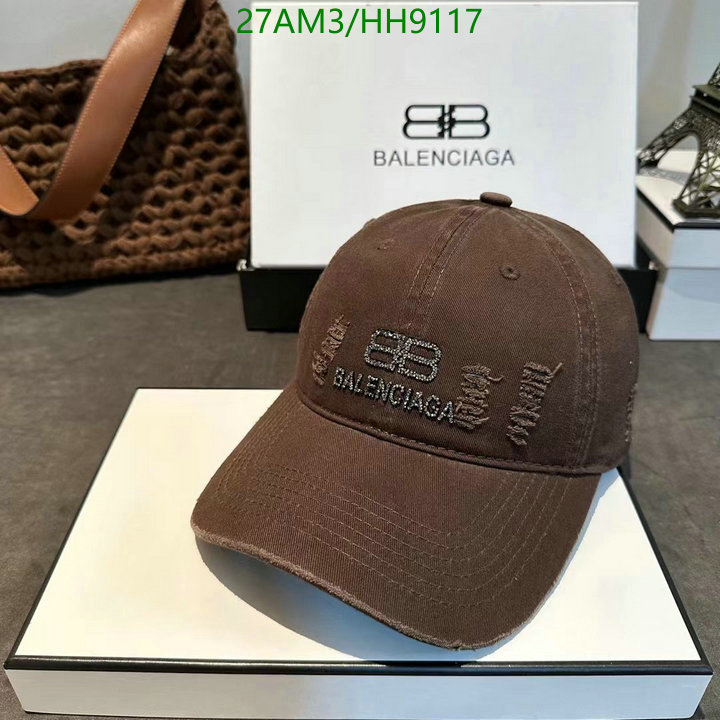 Balenciaga-Cap(Hat) Code: HH9117 $: 27USD