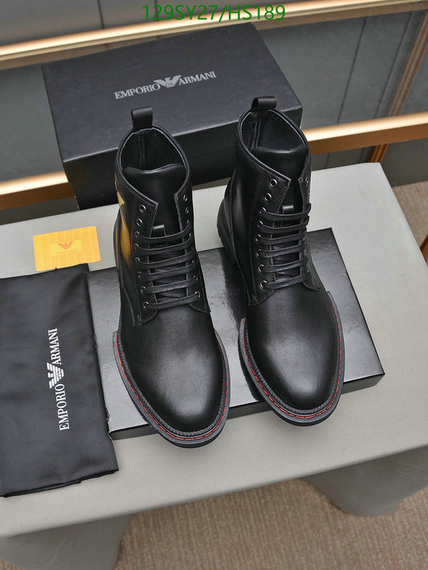 Boots-Men shoes Code: HS189 $: 129USD