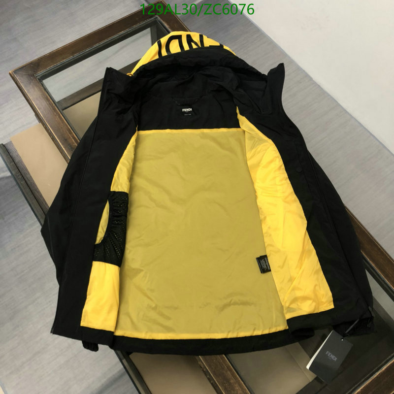 Fendi-Down jacket Men Code: ZC6076 $: 129USD