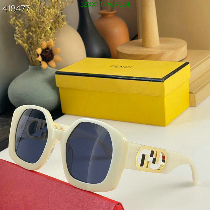 Fendi-Glasses Code: YG7584 $: 52USD