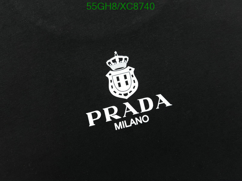 Prada-Clothing Code: XC8740 $: 55USD