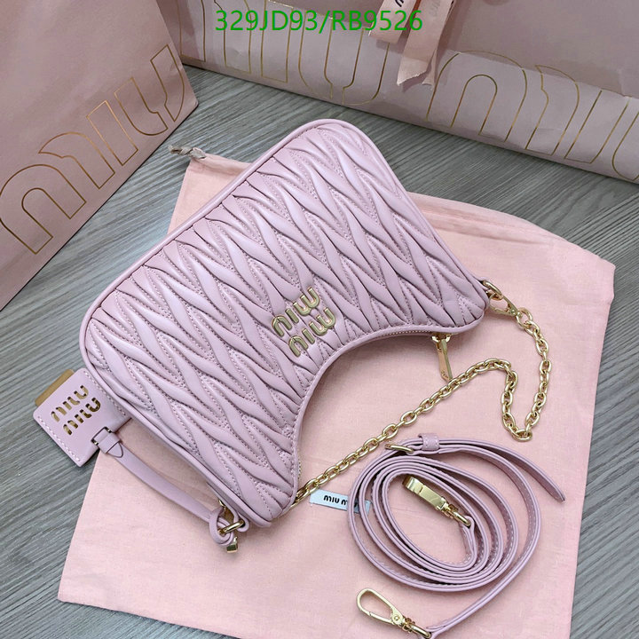 Miu Miu-Bag-Mirror Quality Code: RB9526 $: 329USD