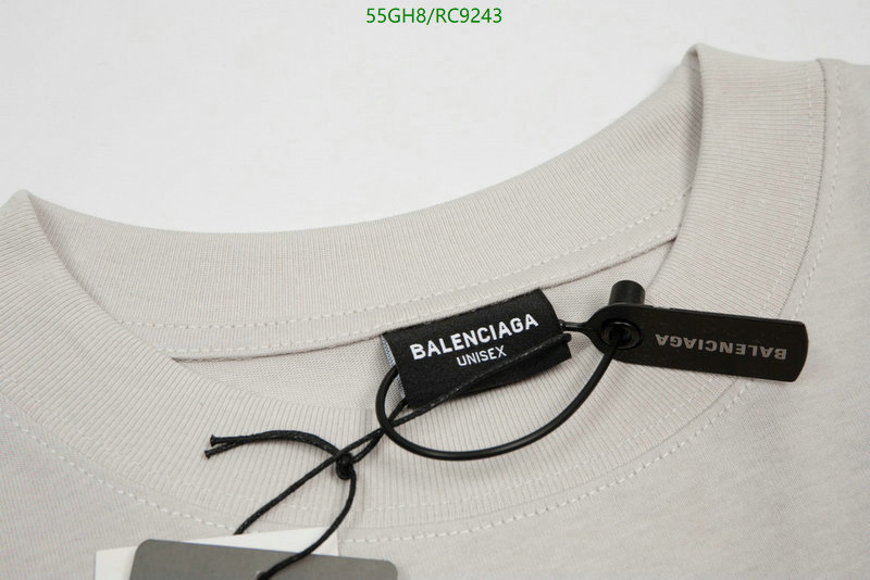 Balenciaga-Clothing Code: RC9243 $: 55USD