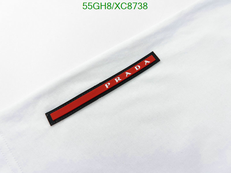 Prada-Clothing Code: XC8738 $: 55USD