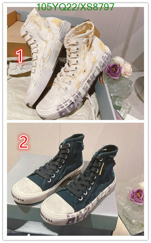 Balenciaga-Women Shoes Code: XS8797 $: 105USD