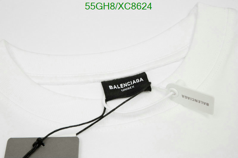 Balenciaga-Clothing Code: XC8624 $: 55USD