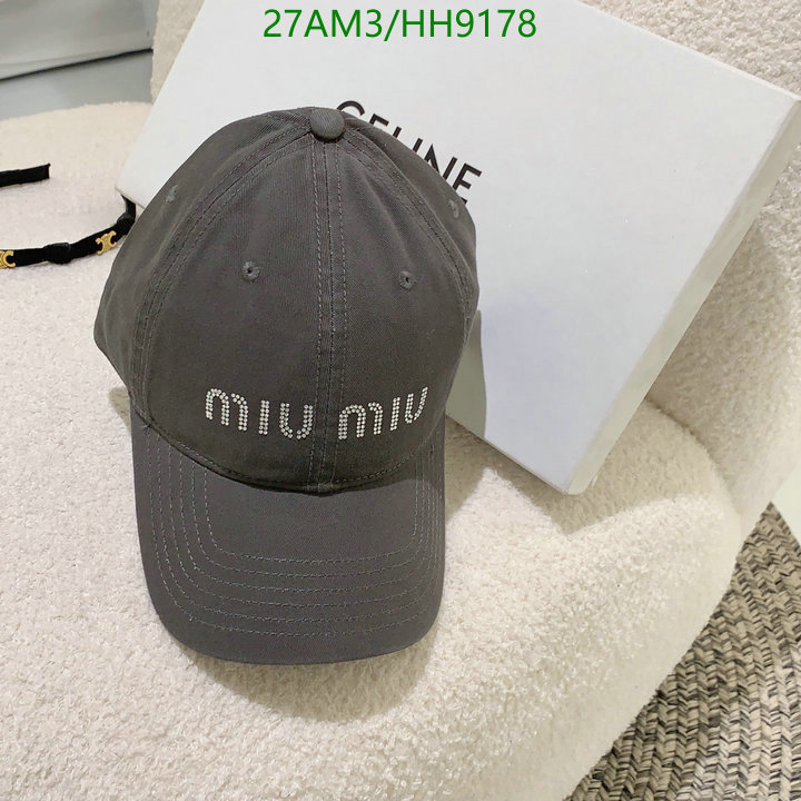 Miu Miu-Cap(Hat) Code: HH9178 $: 27USD