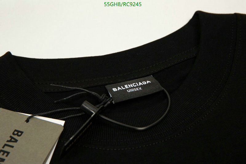 Balenciaga-Clothing Code: RC9245 $: 55USD