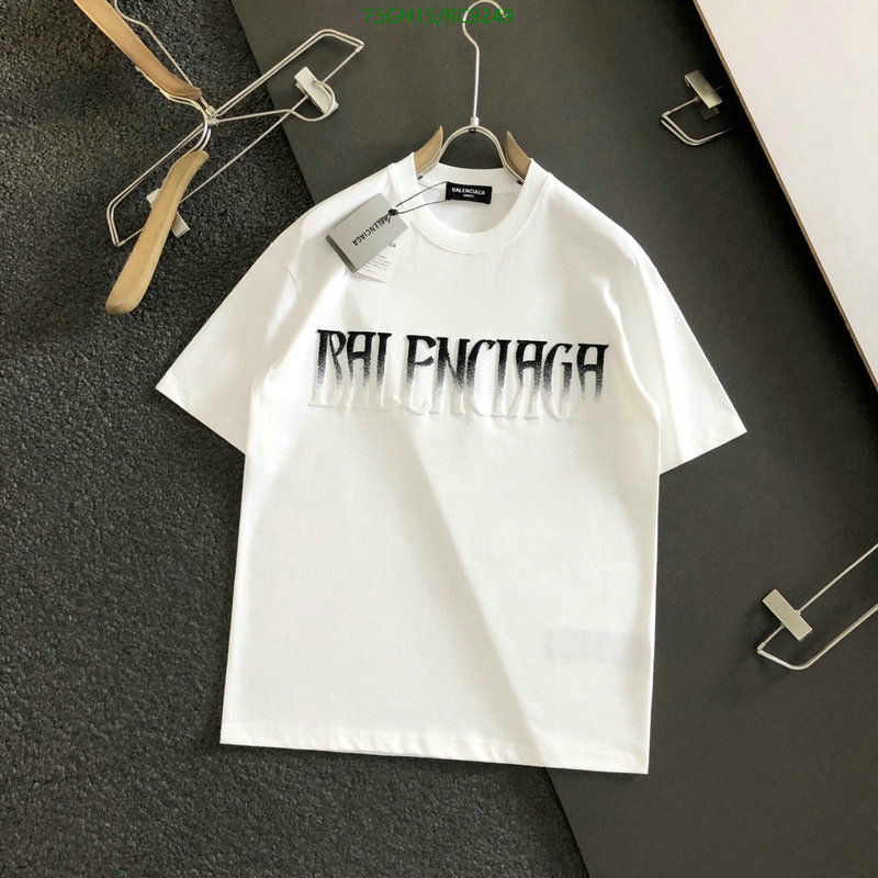 Balenciaga-Clothing Code: RC9249 $: 75USD