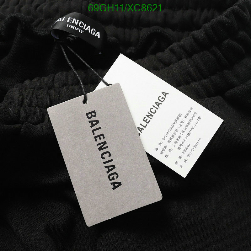 Balenciaga-Clothing Code: XC8621 $: 69USD