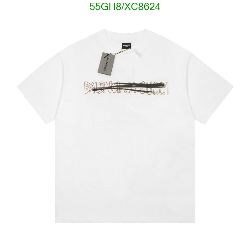 Balenciaga-Clothing Code: XC8624 $: 55USD