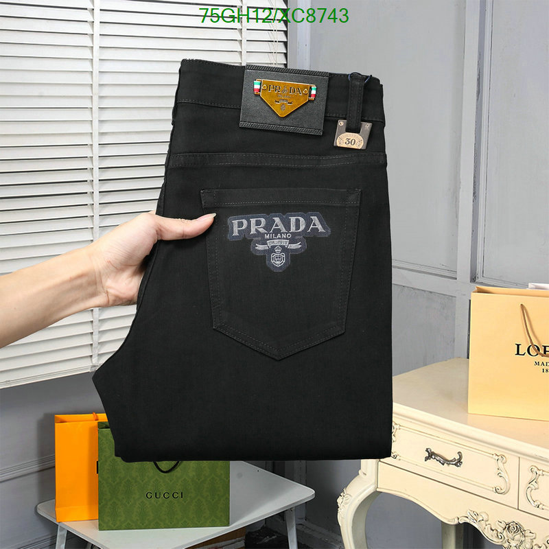 Prada-Clothing Code: XC8743 $: 75USD