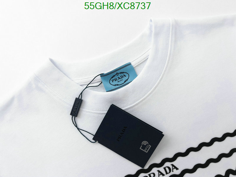 Prada-Clothing Code: XC8737 $: 55USD