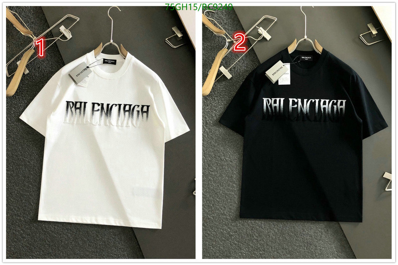 Balenciaga-Clothing Code: RC9249 $: 75USD