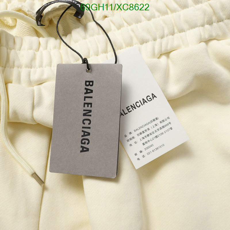 Balenciaga-Clothing Code: XC8622 $: 69USD
