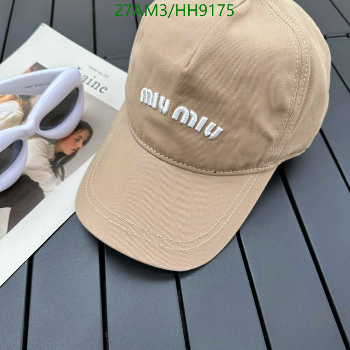 Miu Miu-Cap(Hat) Code: HH9175 $: 27USD