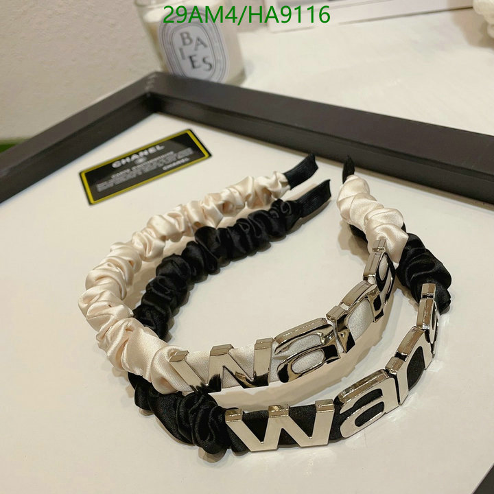 Alexander Wang-Headband Code: HA9116 $: 29USD