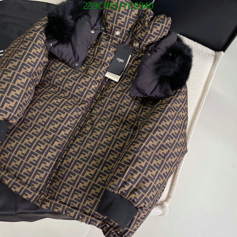 Fendi-Down jacket Women Code: YC6940 $: 239USD
