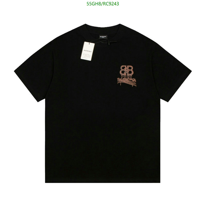 Balenciaga-Clothing Code: RC9243 $: 55USD