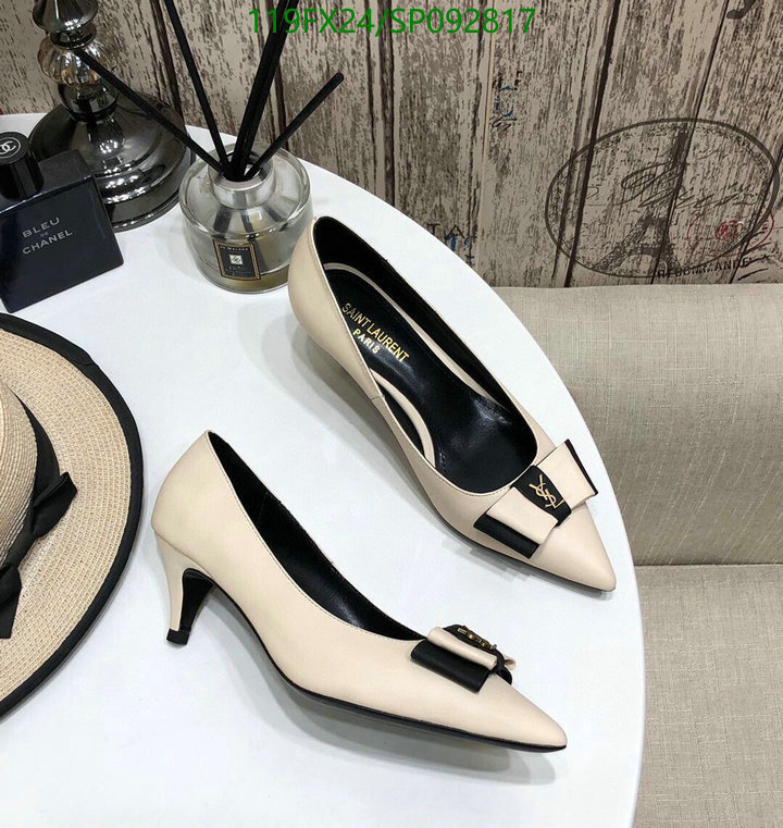 YSL-Women Shoes Code: SP092817 $: 119USD