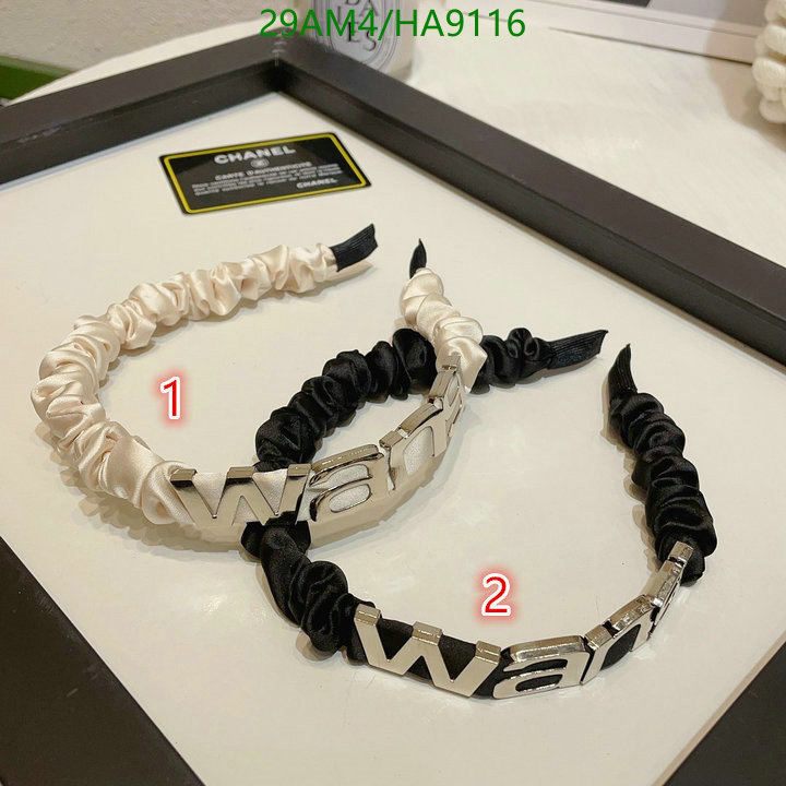 Alexander Wang-Headband Code: HA9116 $: 29USD