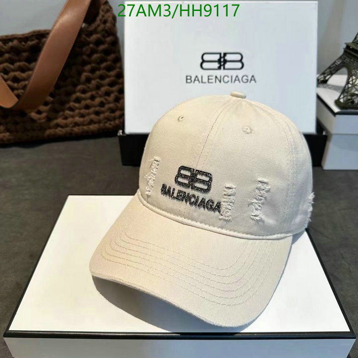 Balenciaga-Cap(Hat) Code: HH9117 $: 27USD
