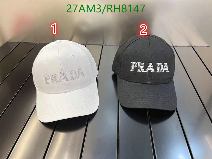 Prada-Cap(Hat) Code: RH8147 $: 27USD