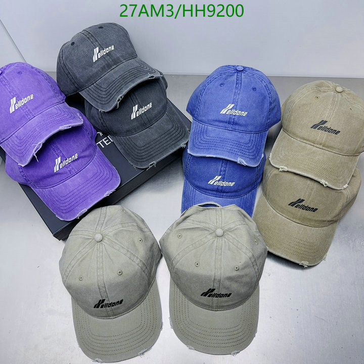 Welldone-Cap(Hat) Code: HH9200 $: 27USD