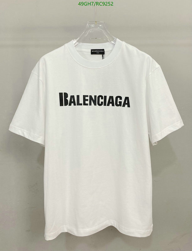 Balenciaga-Clothing Code: RC9252 $: 49USD