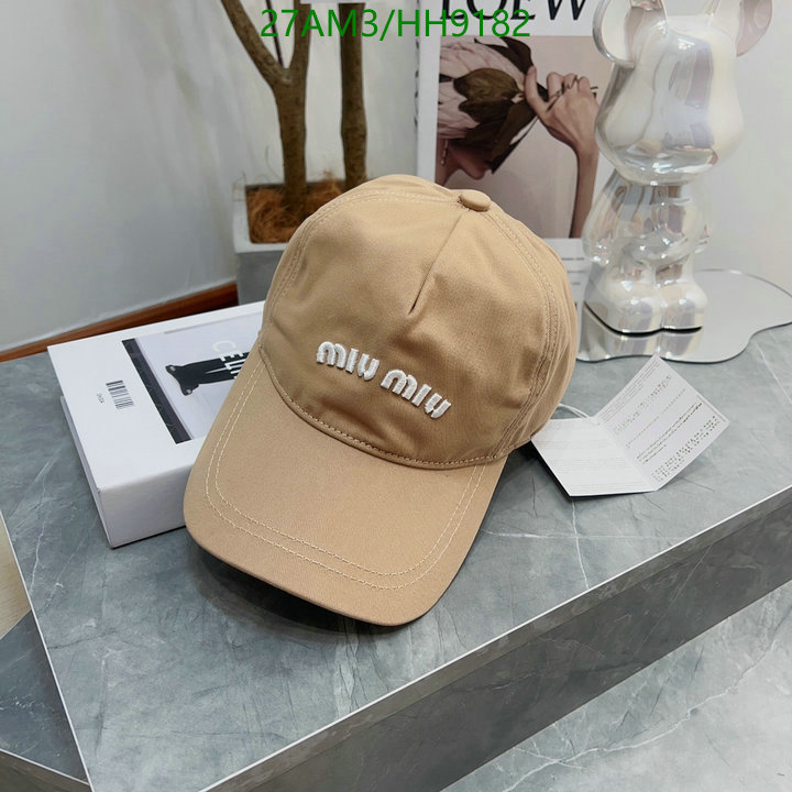 Miu Miu-Cap(Hat) Code: HH9182 $: 27USD