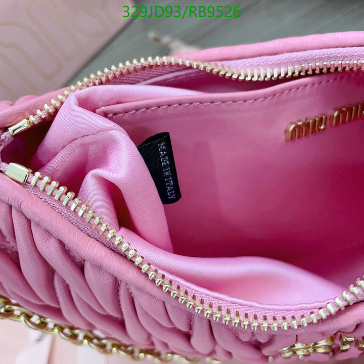 Miu Miu-Bag-Mirror Quality Code: RB9526 $: 329USD