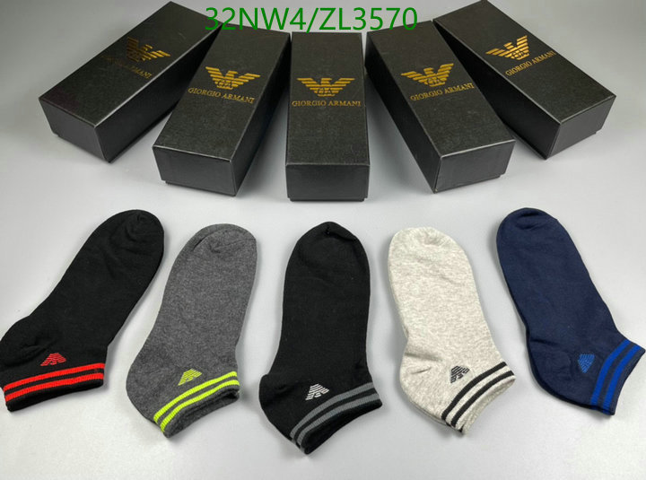 Armani-Sock Code: ZL3570 $: 32USD