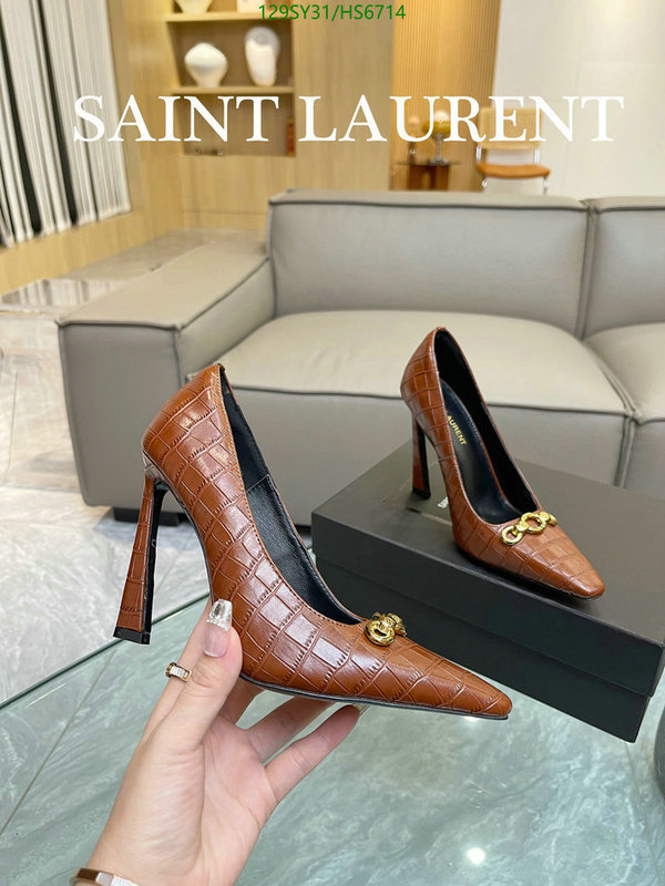 YSL-Women Shoes Code: HS6714 $: 129USD