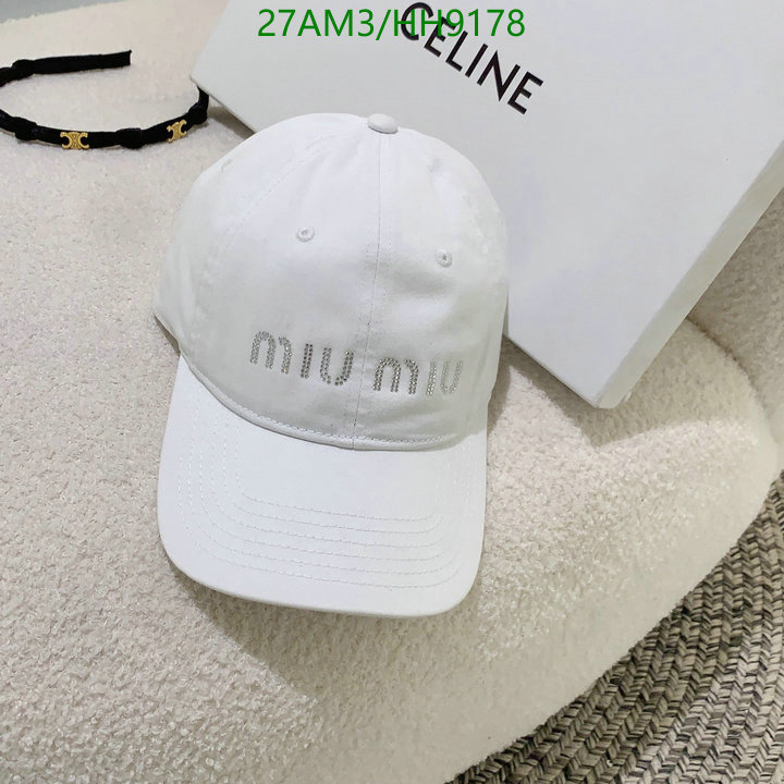 Miu Miu-Cap(Hat) Code: HH9178 $: 27USD