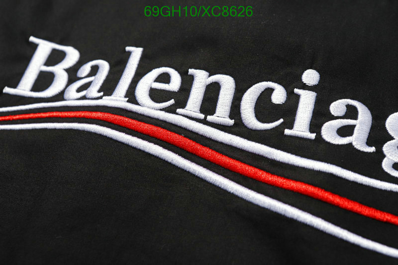 Balenciaga-Clothing Code: XC8626 $: 69USD