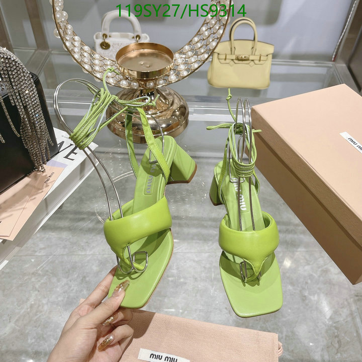 Miu Miu-Women Shoes Code: HS9314 $: 119USD