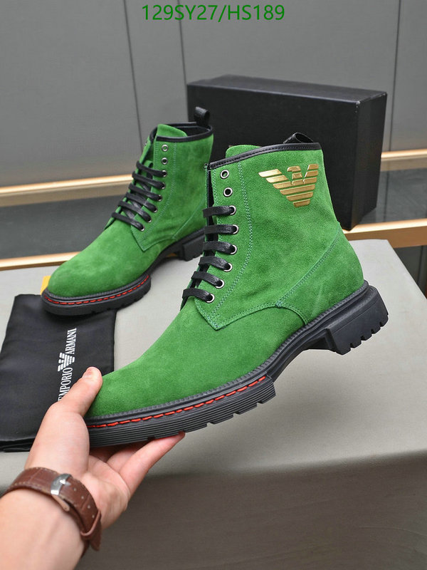 Boots-Men shoes Code: HS189 $: 129USD